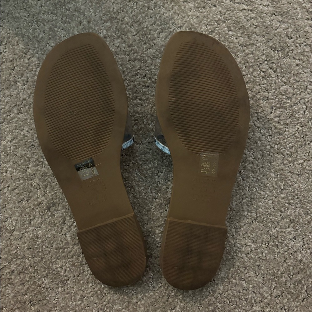 ALDO SIZE 8 SANDALS - Picture 2 of 3